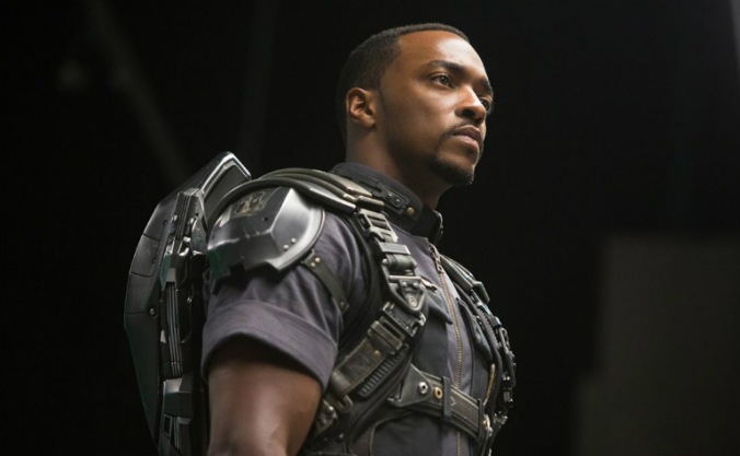 Anthony Mackie makes his debut as Sam Wilson aka Falcon in Marvel's Captain America The Winter Soldier.